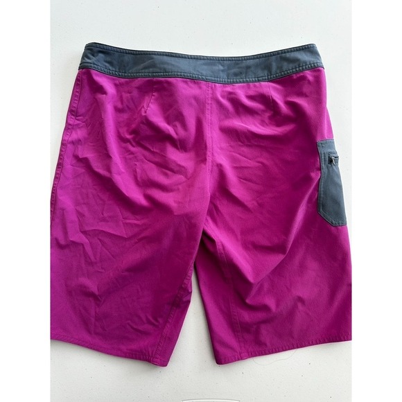Patagonia Board Shorts Womens 10 Amaranth Girona Low Rise 10 Inseam Long Hike - Picture 3 of 8